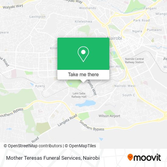 Mother Teresas Funeral Services map