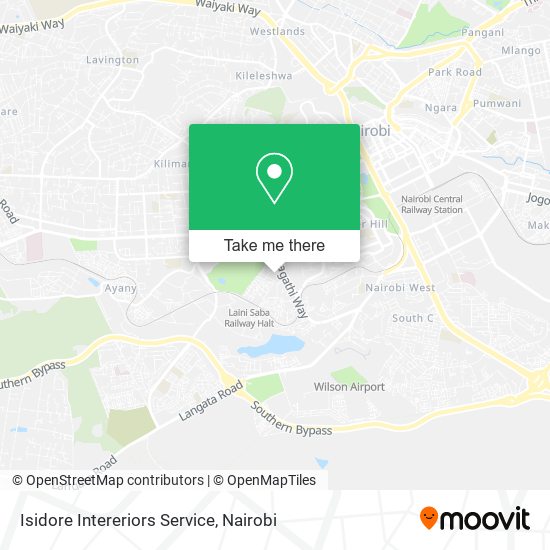 Isidore Intereriors Service map