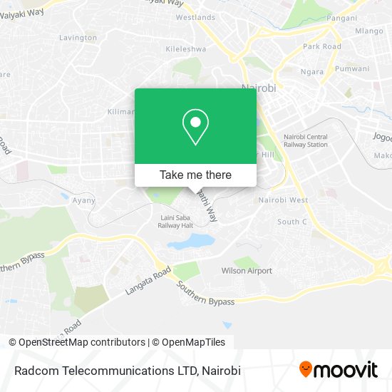 Radcom Telecommunications LTD map