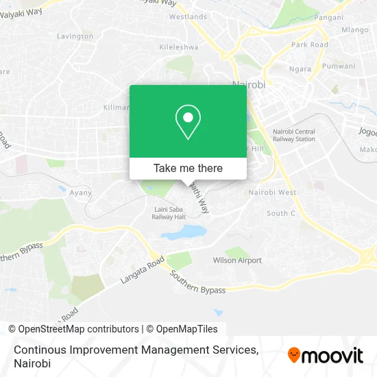 Continous Improvement Management Services map
