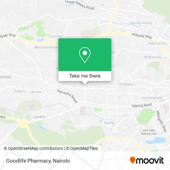 Goodlife Pharmacy map