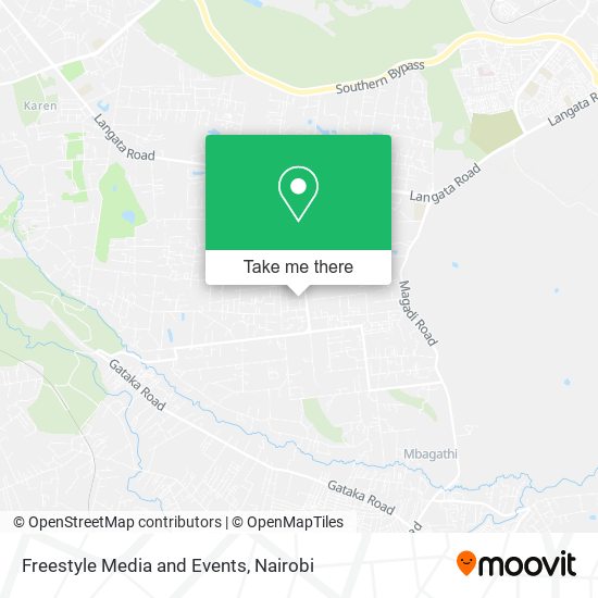 Freestyle Media and Events map