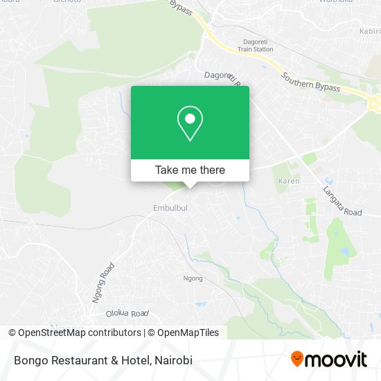 Bongo Restaurant & Hotel map