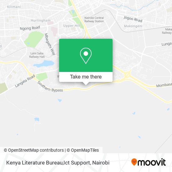 Kenya Literature Bureau,Ict Support map