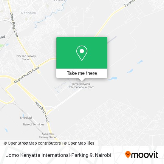 Jomo Kenyatta International-Parking 9 map