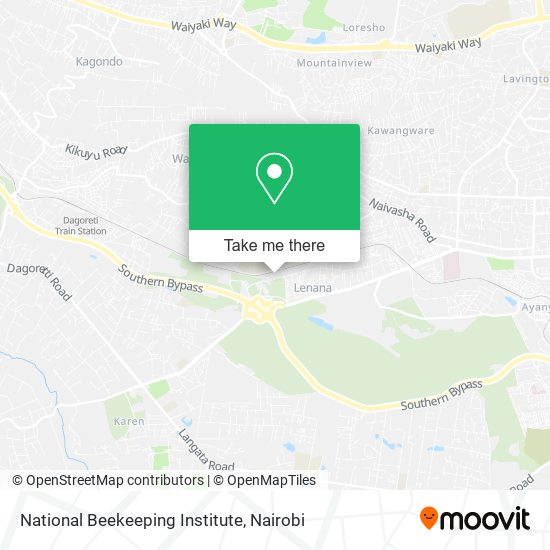 National Beekeeping Institute map