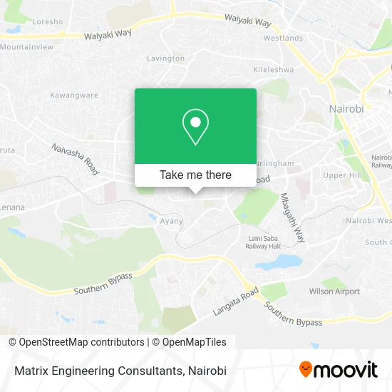 Matrix Engineering Consultants map