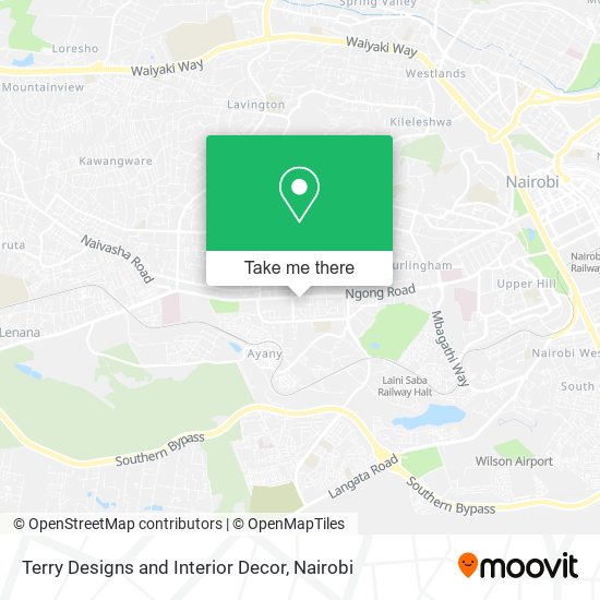 Terry Designs and Interior Decor map