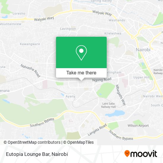 Eutopia Lounge Bar map