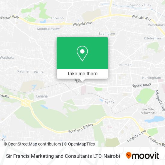 Sir Francis Marketing and Consultants LTD map