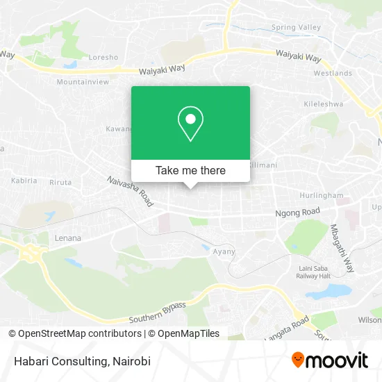 Habari Consulting map