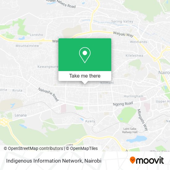 Indigenous Information Network map
