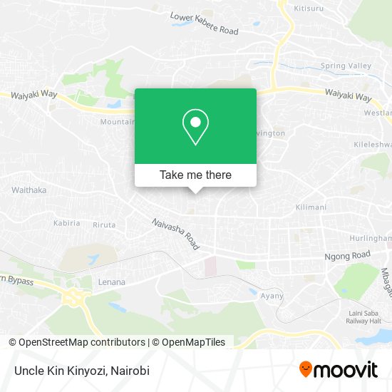 Uncle Kin Kinyozi map
