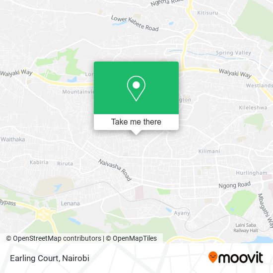 Earling Court map