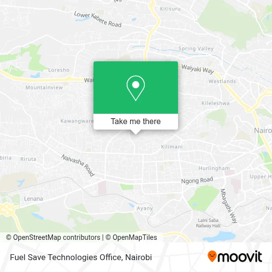 Fuel Save Technologies Office map