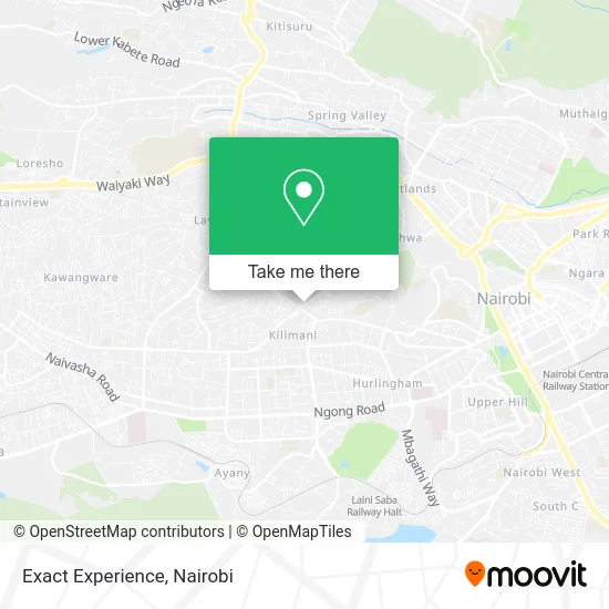 Exact Experience map