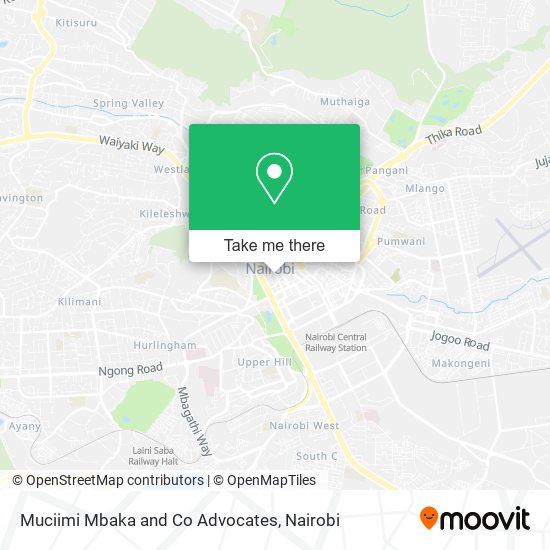 Muciimi Mbaka and Co Advocates map