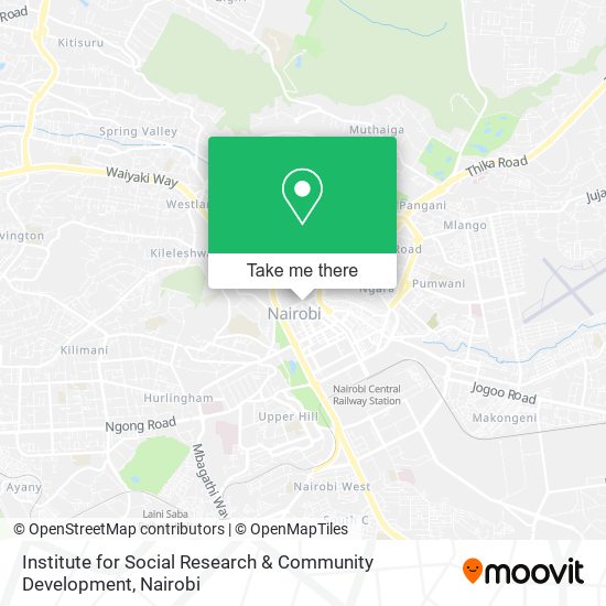 Institute for Social Research & Community Development map