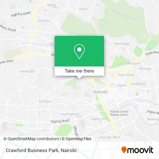 Crawford Business Park map