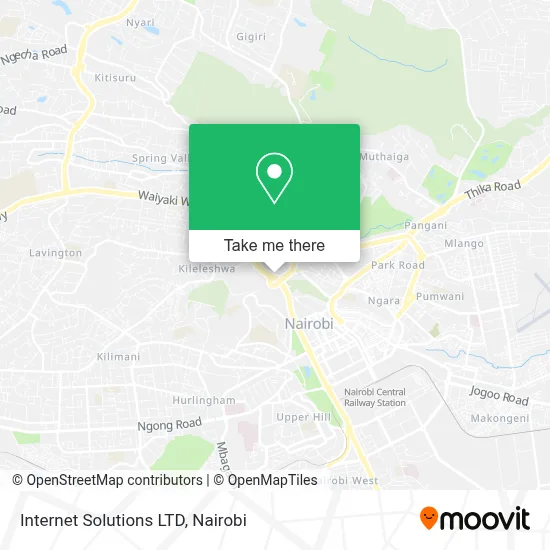 Internet Solutions LTD map