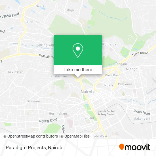 Paradigm Projects map