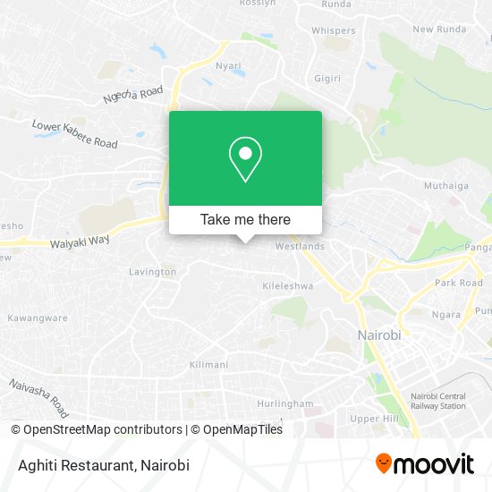 Aghiti Restaurant map