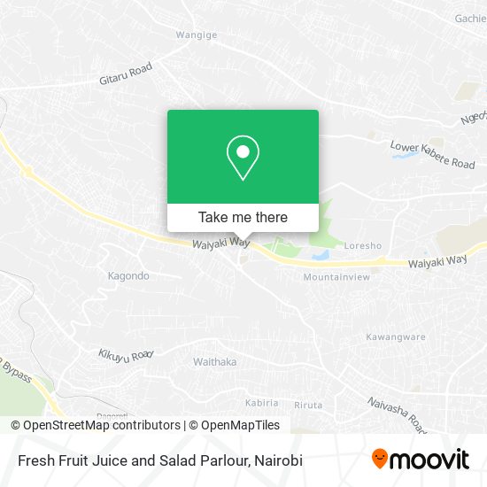 Fresh Fruit Juice and Salad Parlour map
