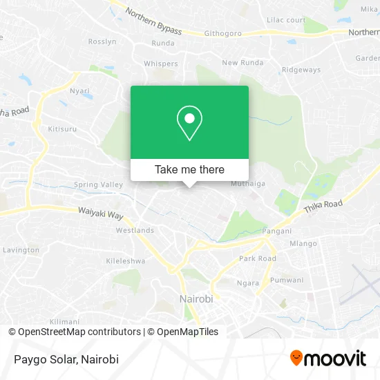 Paygo Solar map