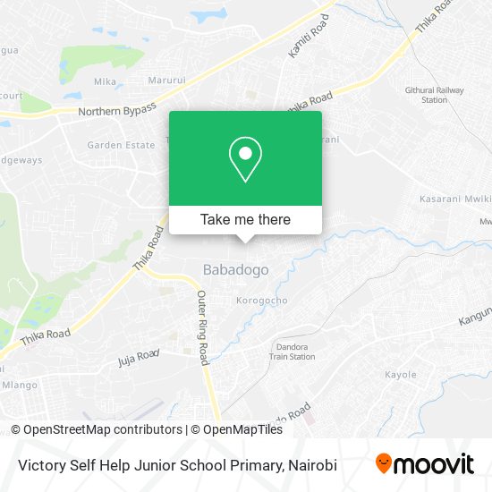 Victory Self Help Junior School Primary map