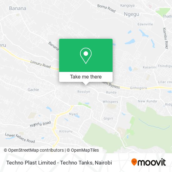 Techno Plast Limited - Techno Tanks map