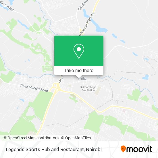 Legends Sports Pub and Restaurant map