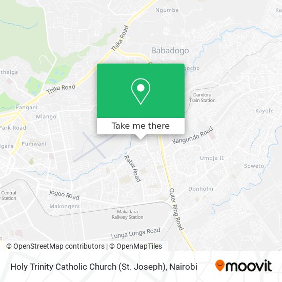 Holy Trinity Catholic Church (St. Joseph) map