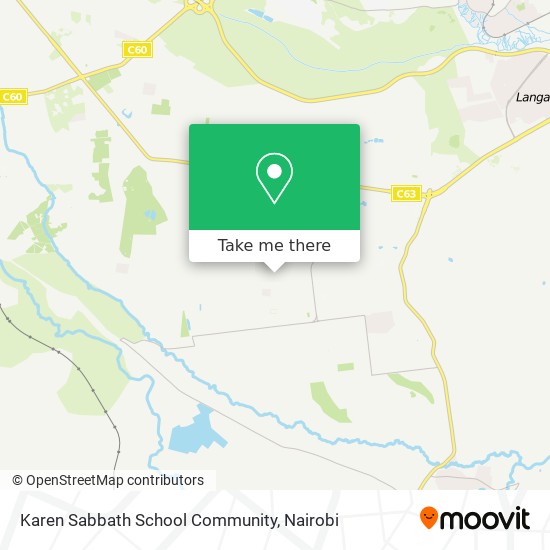 Karen Sabbath School Community map