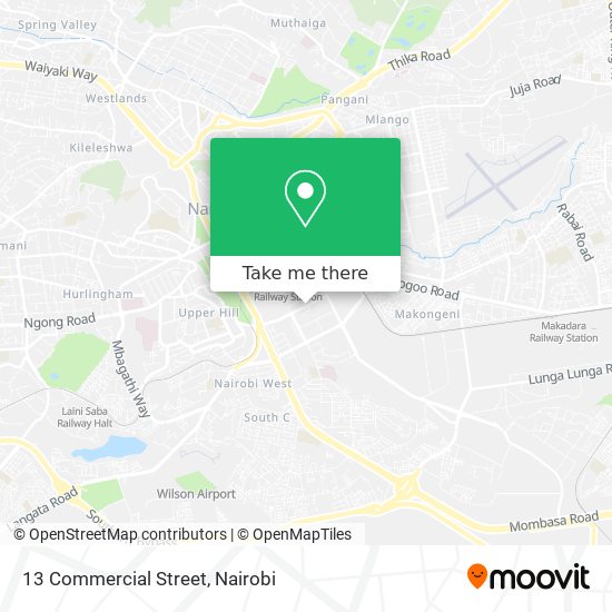 13 Commercial Street map