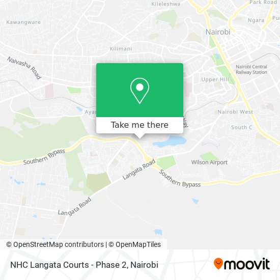 NHC Langata Courts - Phase 2 map