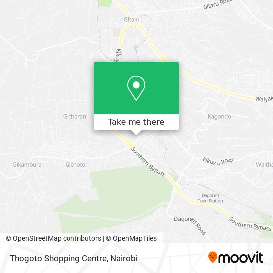 Thogoto Shopping Centre map
