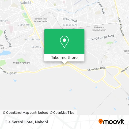 Ole-Sereni Hotel map