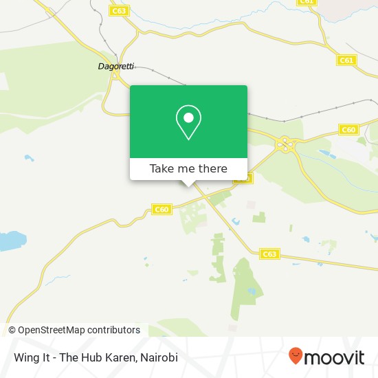 Wing It - The Hub Karen map