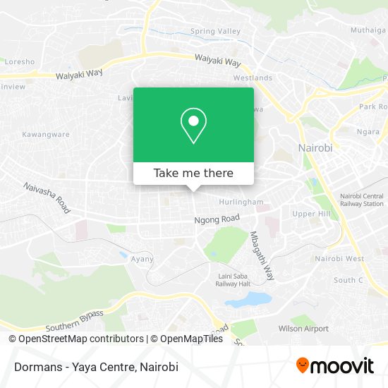 Dormans - Yaya Centre map