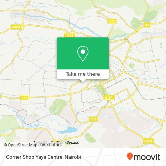Corner Shop Yaya Centre map
