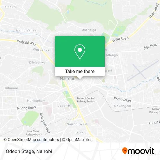 Odeon Stage map