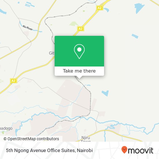 5th Ngong Avenue Office Suites map
