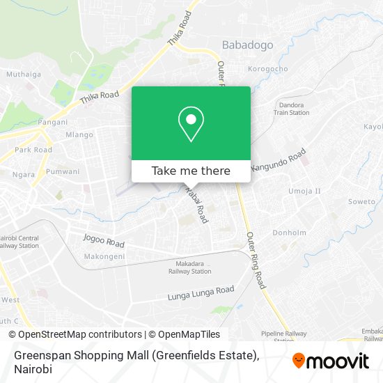 Greenspan Shopping Mall (Greenfields Estate) map