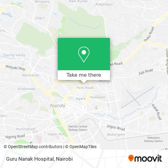 Guru Nanak Hospital map