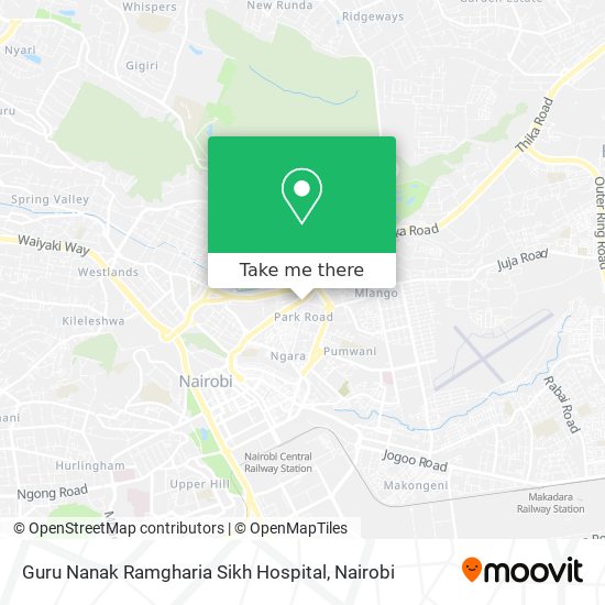 Guru Nanak Ramgharia Sikh Hospital map