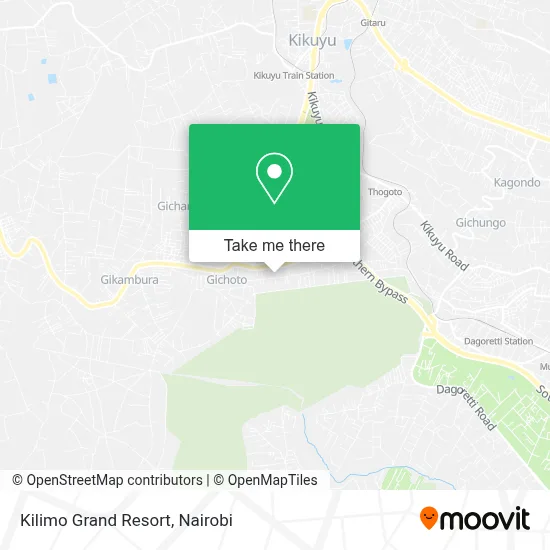 Kilimo Grand Resort map