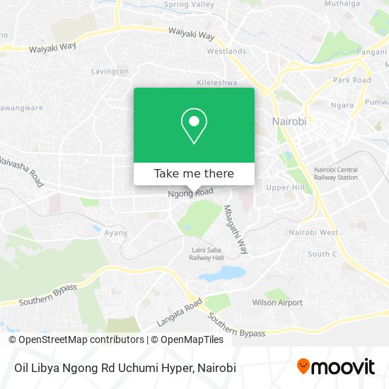 Oil Libya Ngong Rd Uchumi Hyper map
