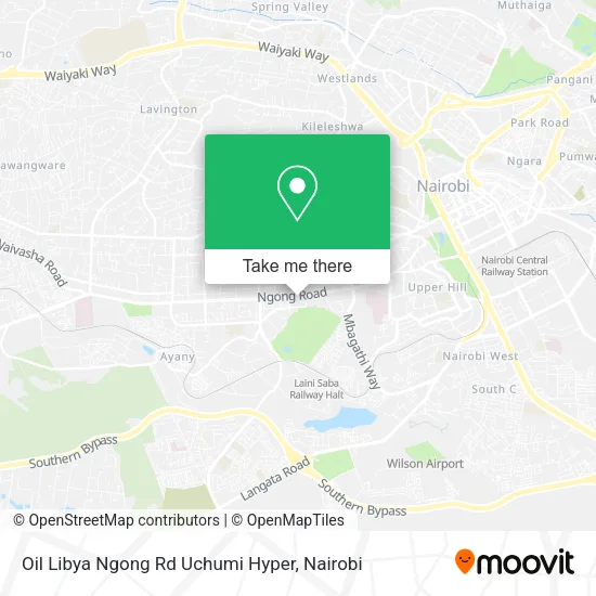 Oil Libya Ngong Rd Uchumi Hyper map