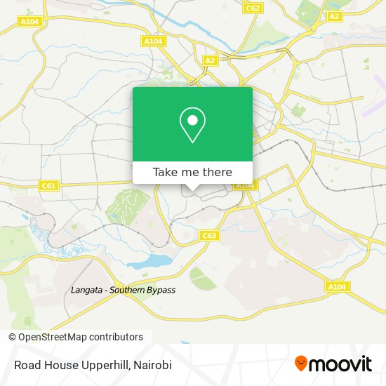 Road House Upperhill map