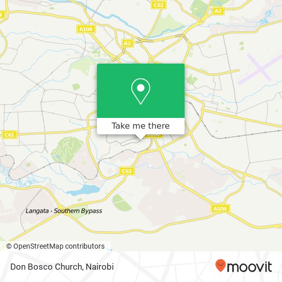 Don Bosco Church map